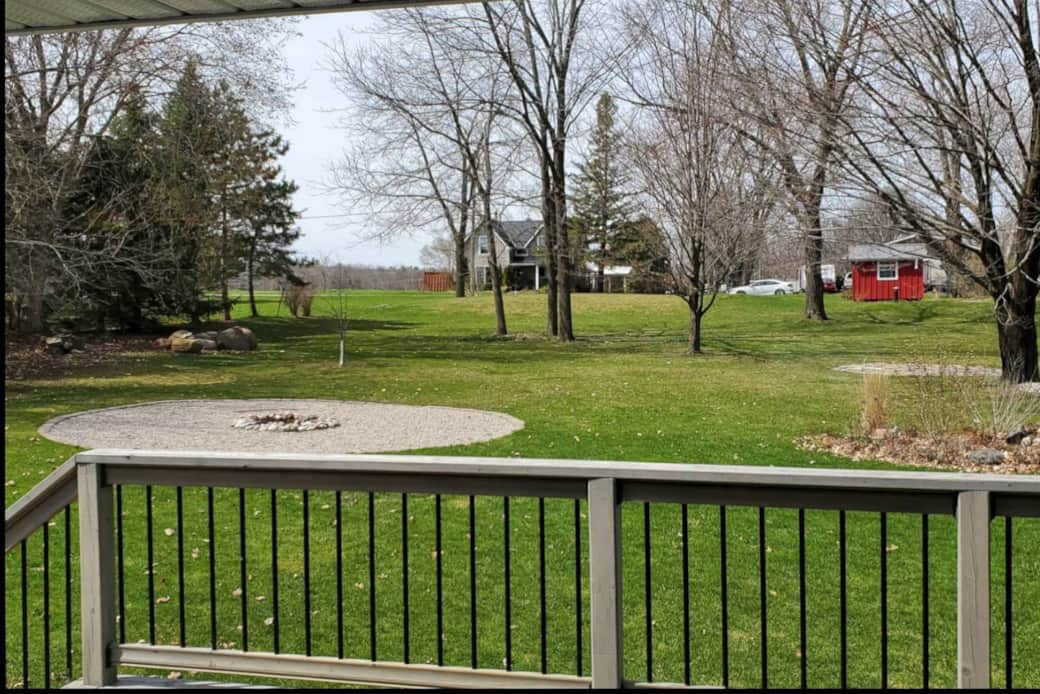 Bizlodge outdoor firepit gathering area Bizlodge outdoor firepit gathering area