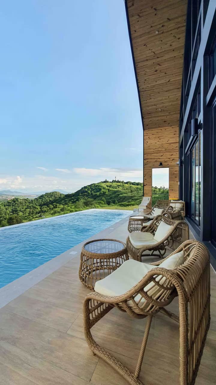 Overlooking Infinity Pool