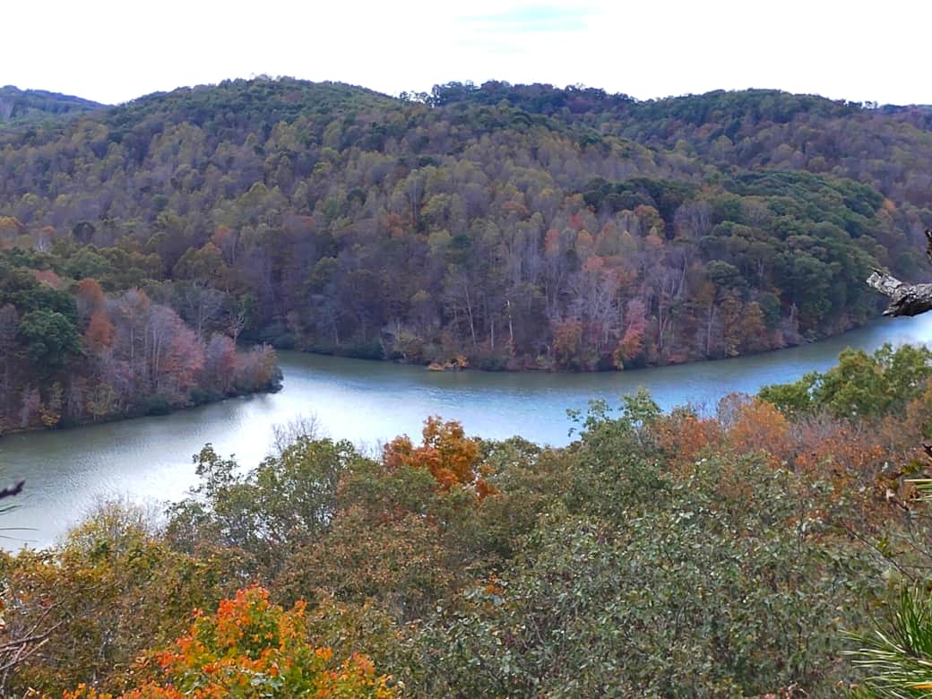 Fall view Overlook Trail Fall view Overlook Trail