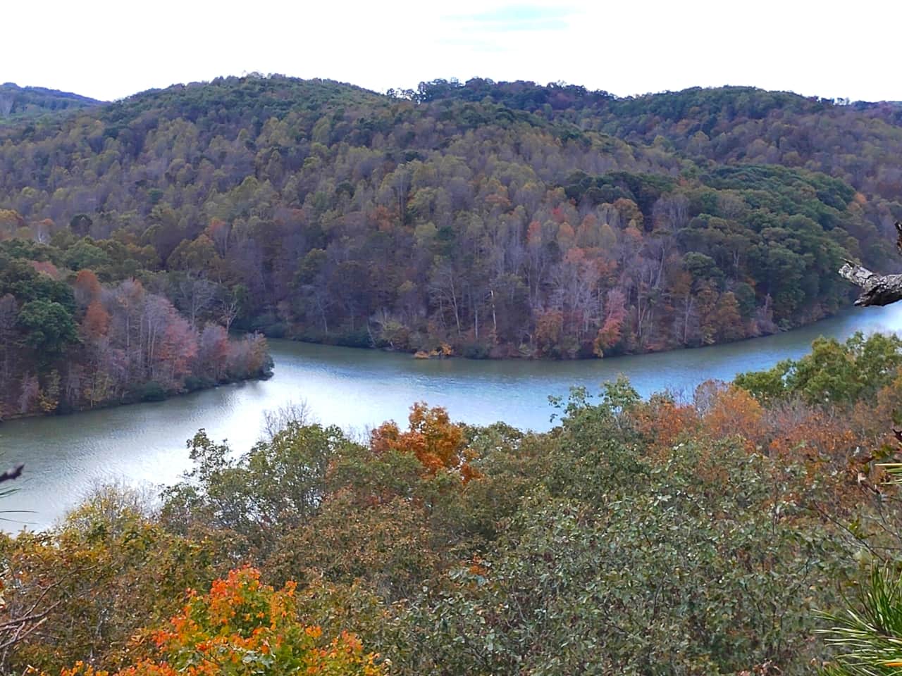 Fall view Overlook Trail
