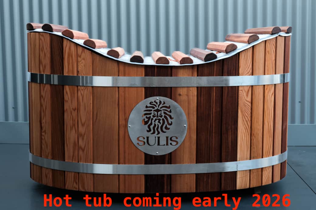 Hot tub coming early 2026 