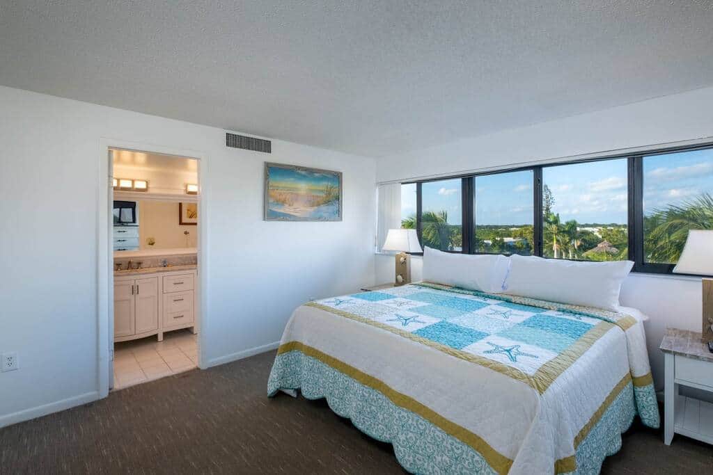 Master Bedroom with King Bed.