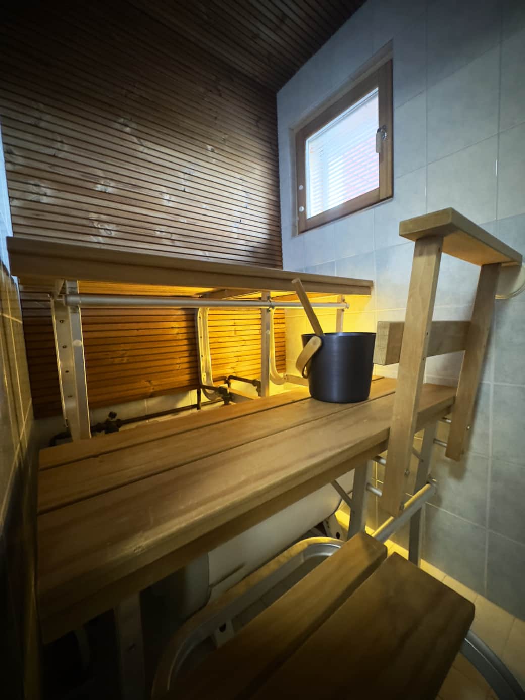 Traditional finnish Sauna.