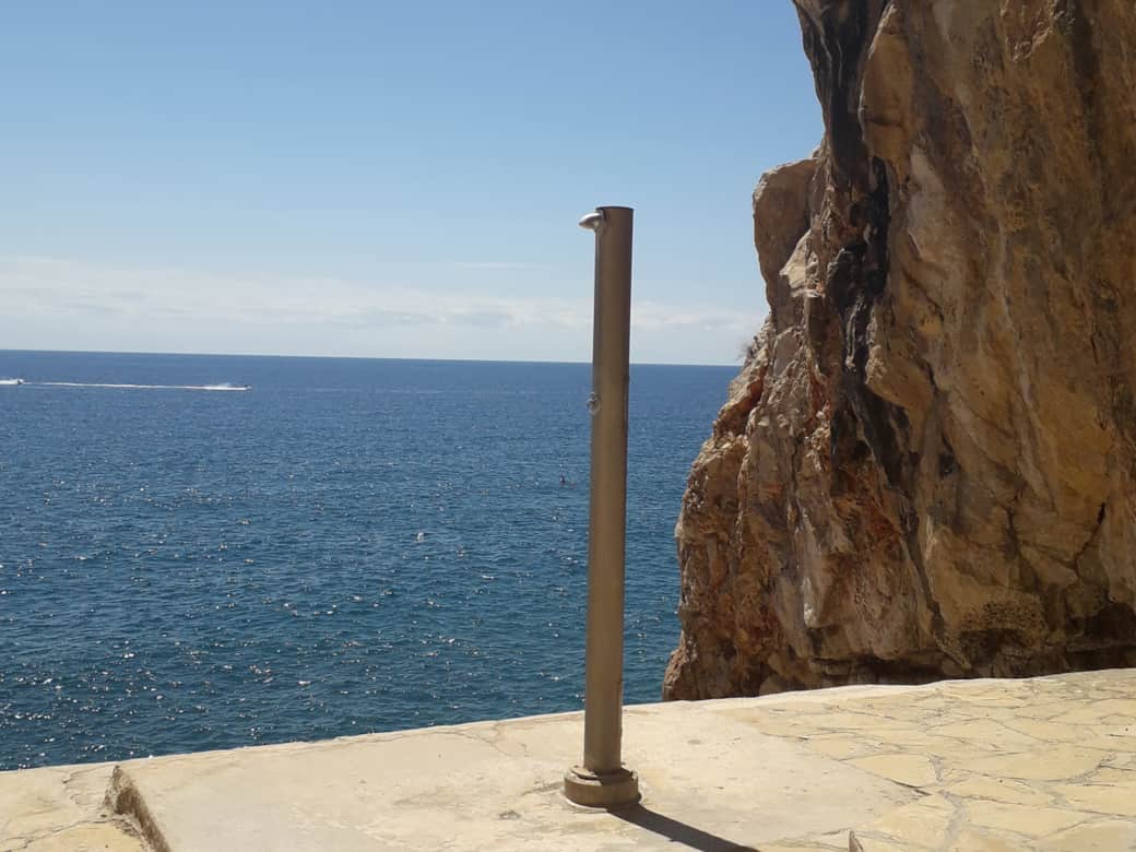 Outdoor shower