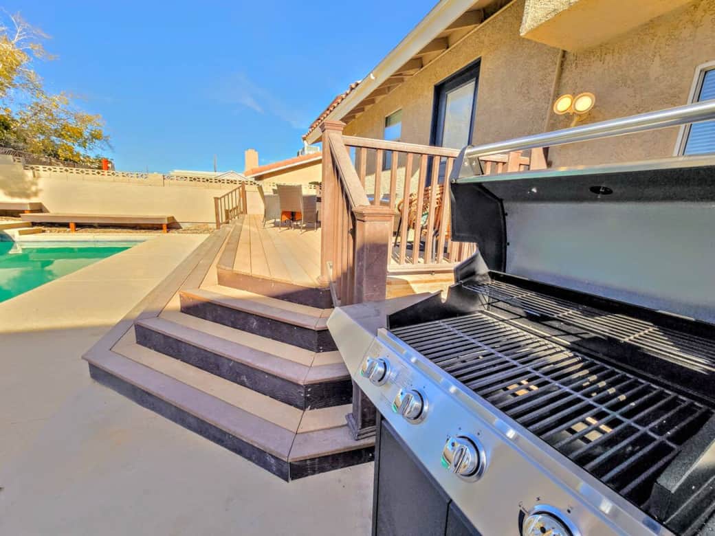 Exterior Grill Area
