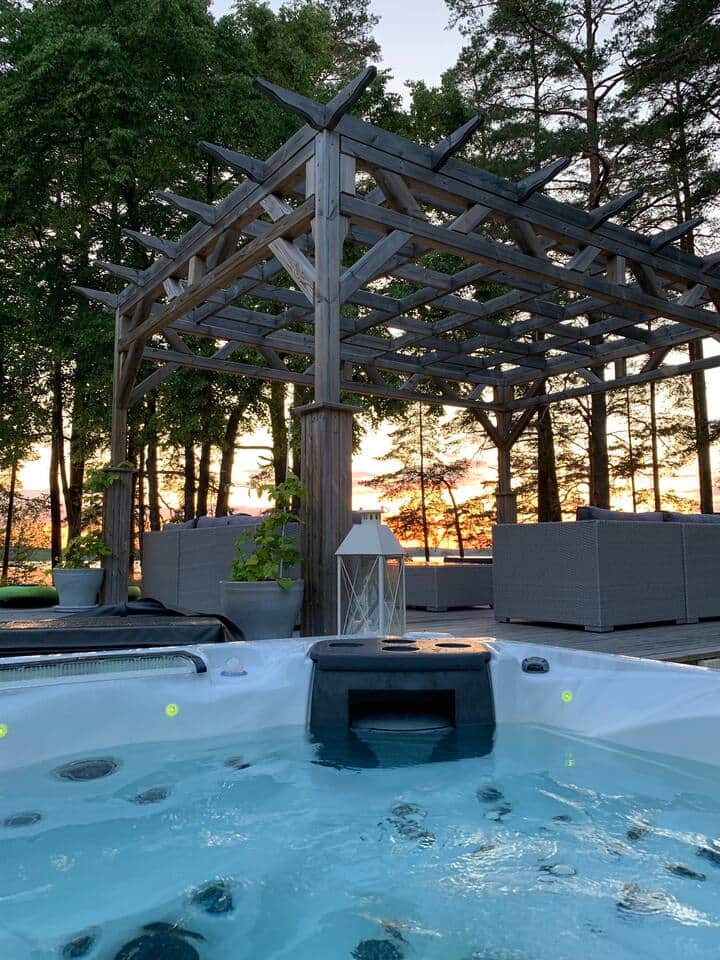 Hottub and Sunsets
