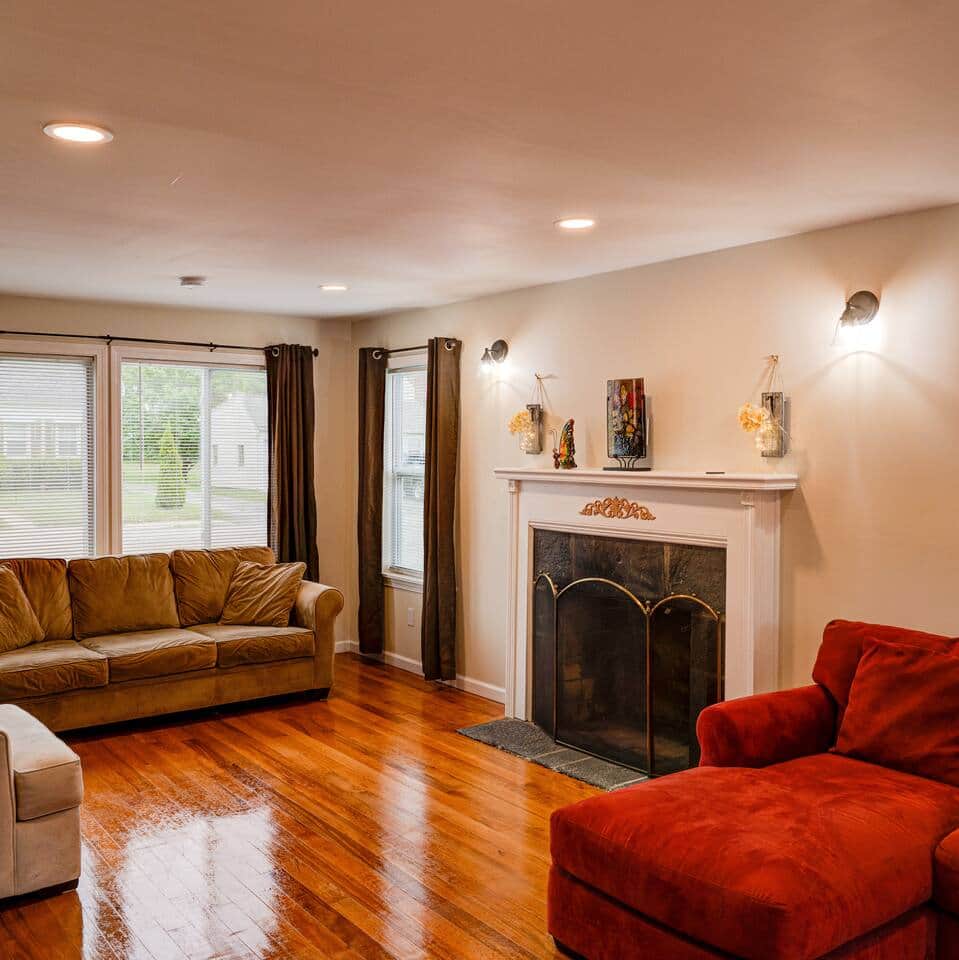 Living Room: Bright and airy space with stylish seating and vibrant décor perfect for gatherings!