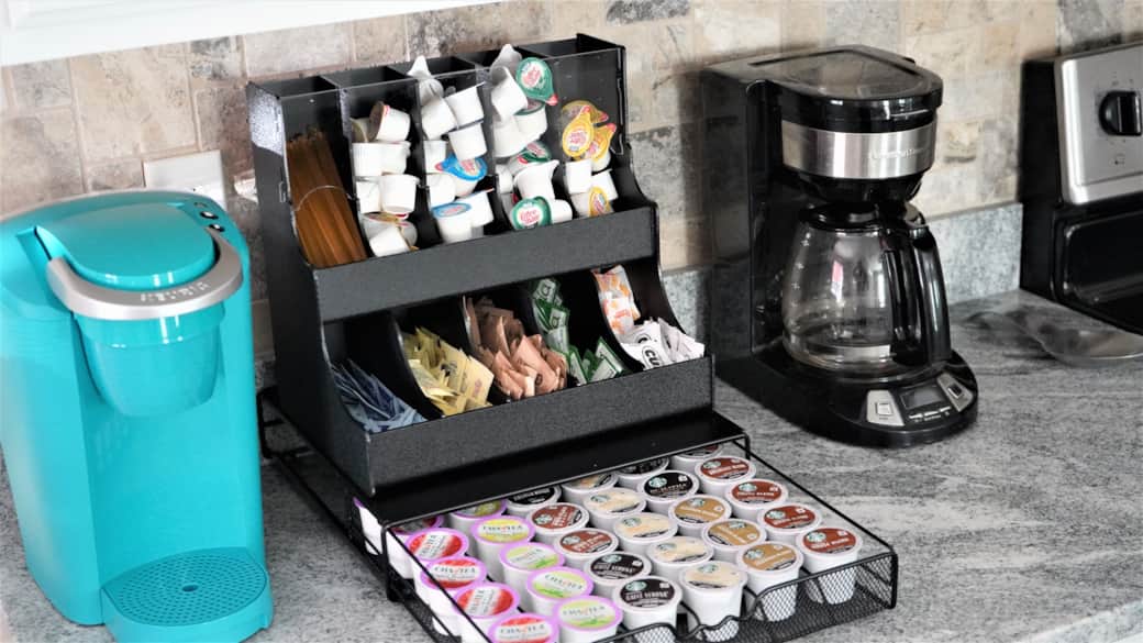 Coffee Bar; stocked for our guests