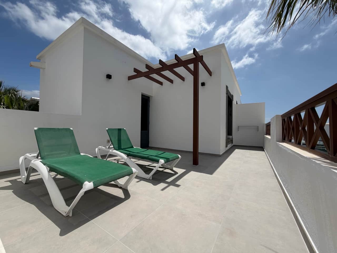 Upper terrace
