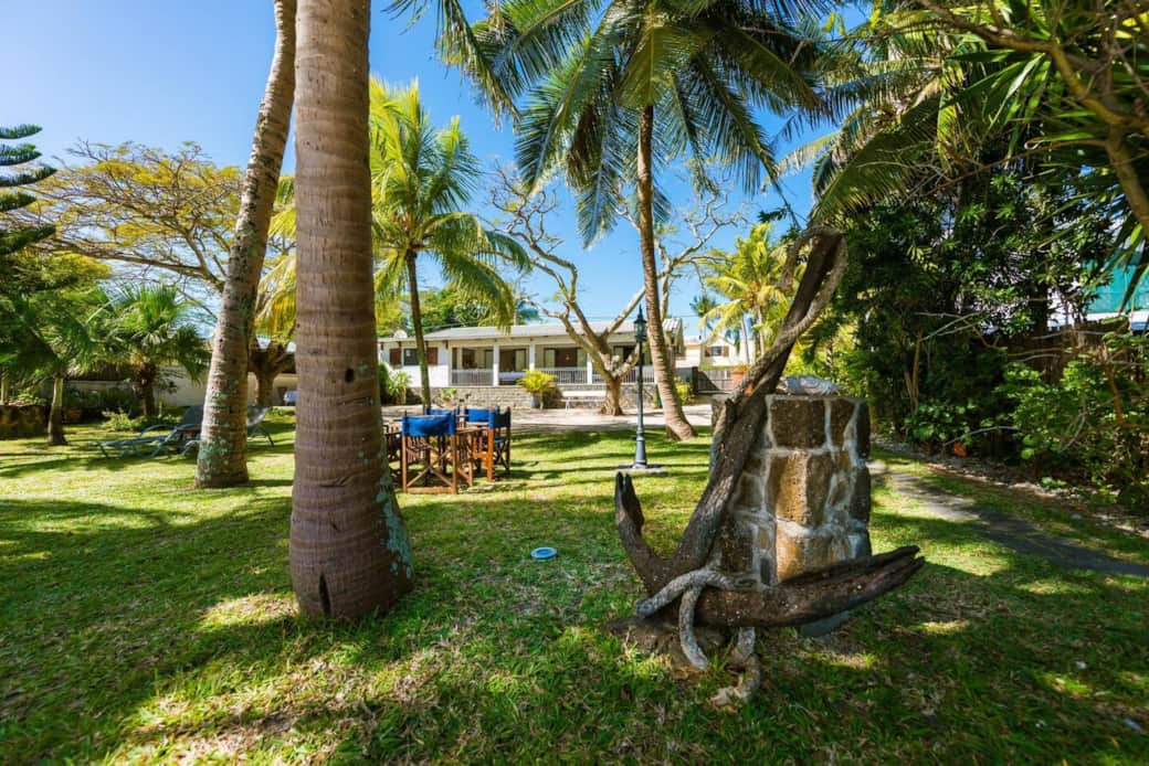 The property has a beautiful and large garden 
