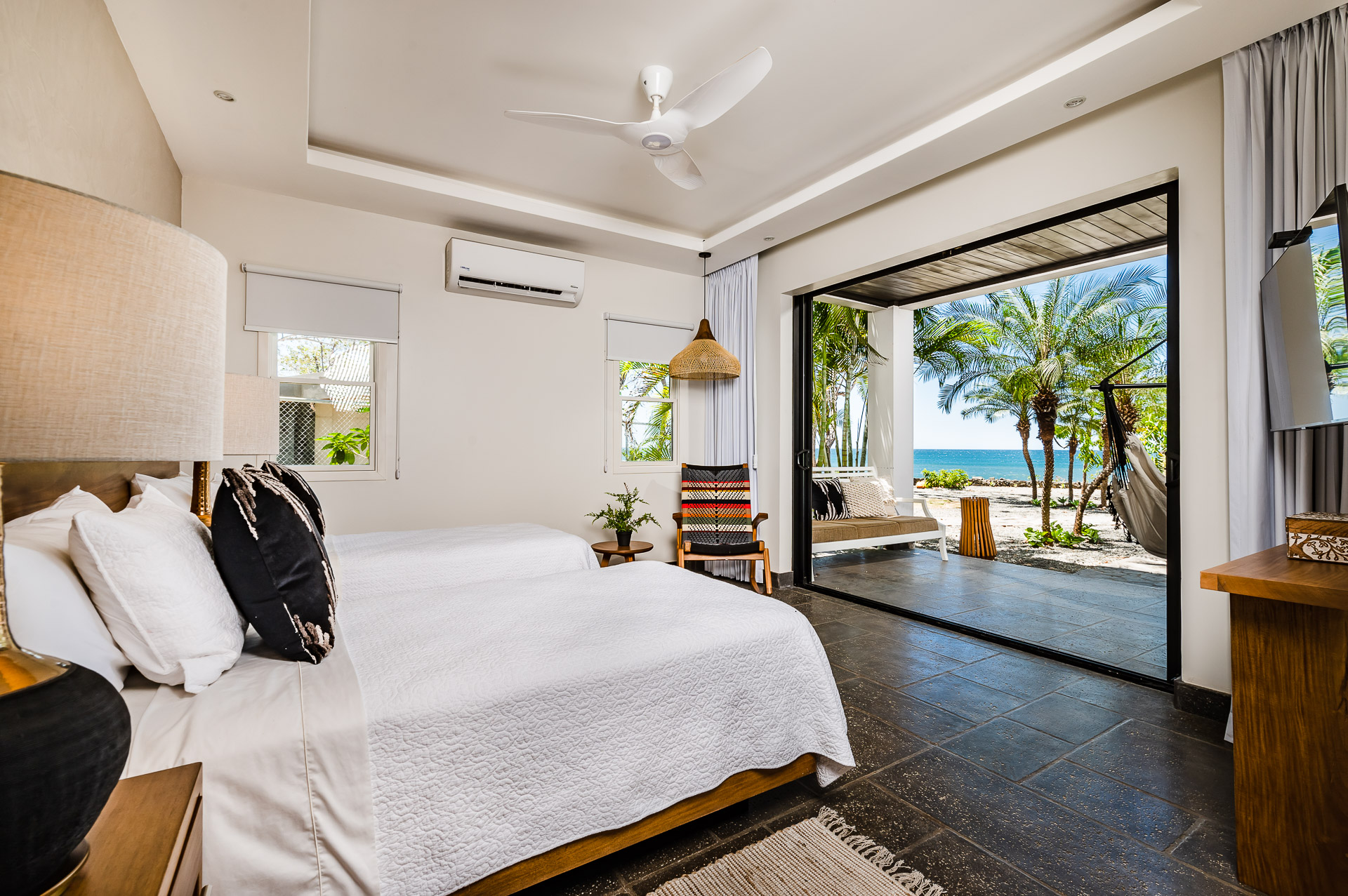 Enjoy the view from the patio.