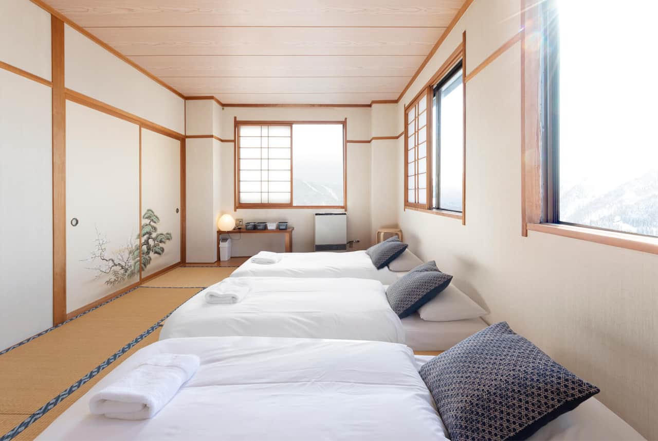 Nozawa Peaks quad room 