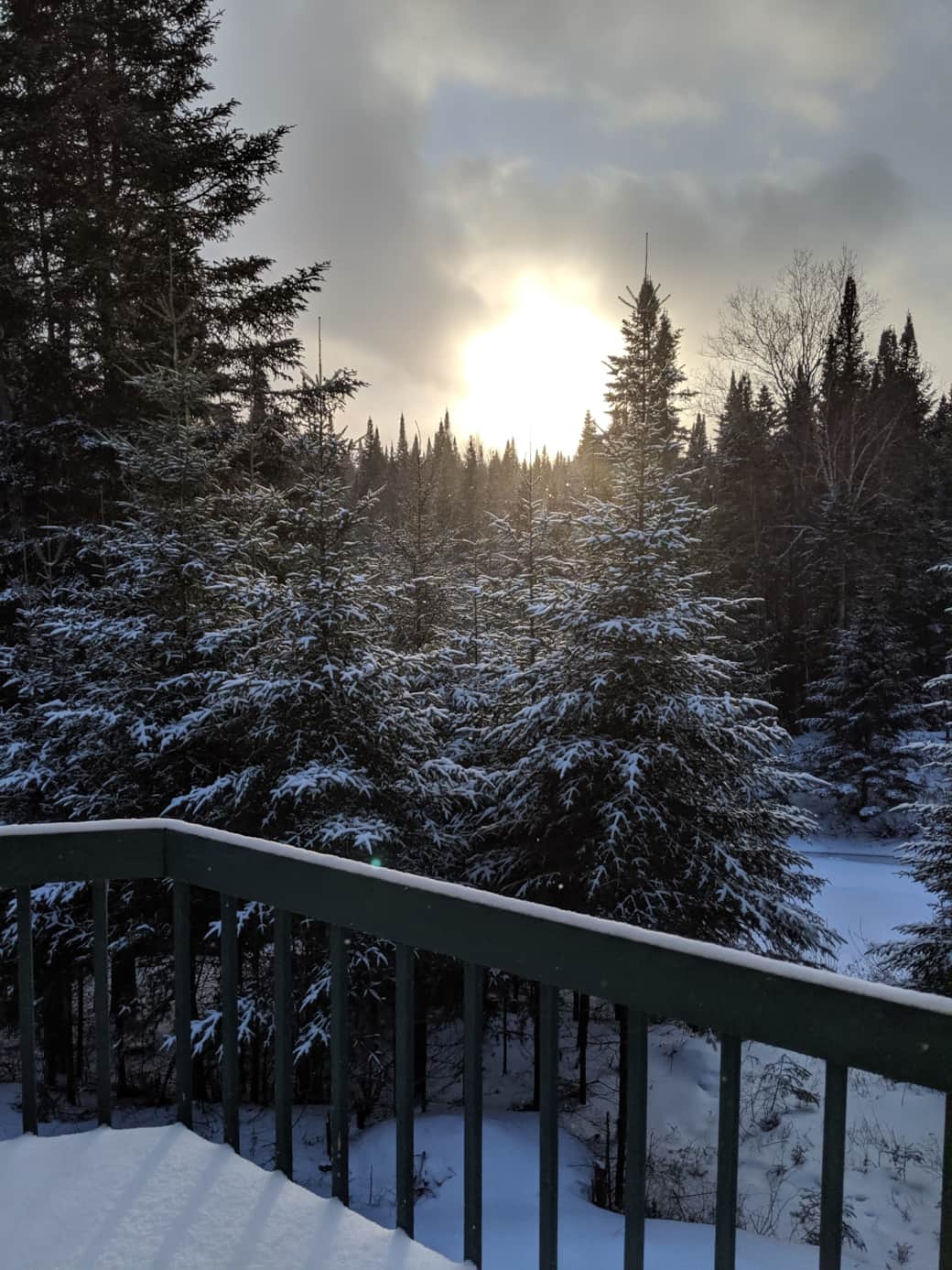 Vue balcon arrière