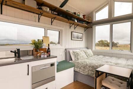 Hounds Run Vineyard Tiny House  Interior