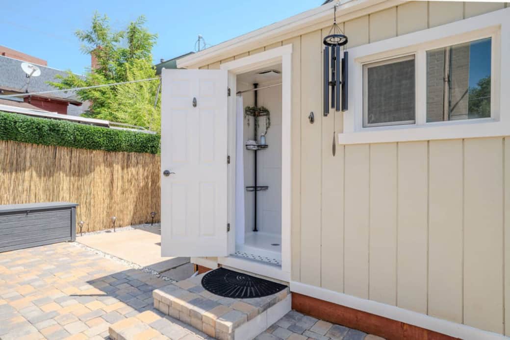 Outdoor shower