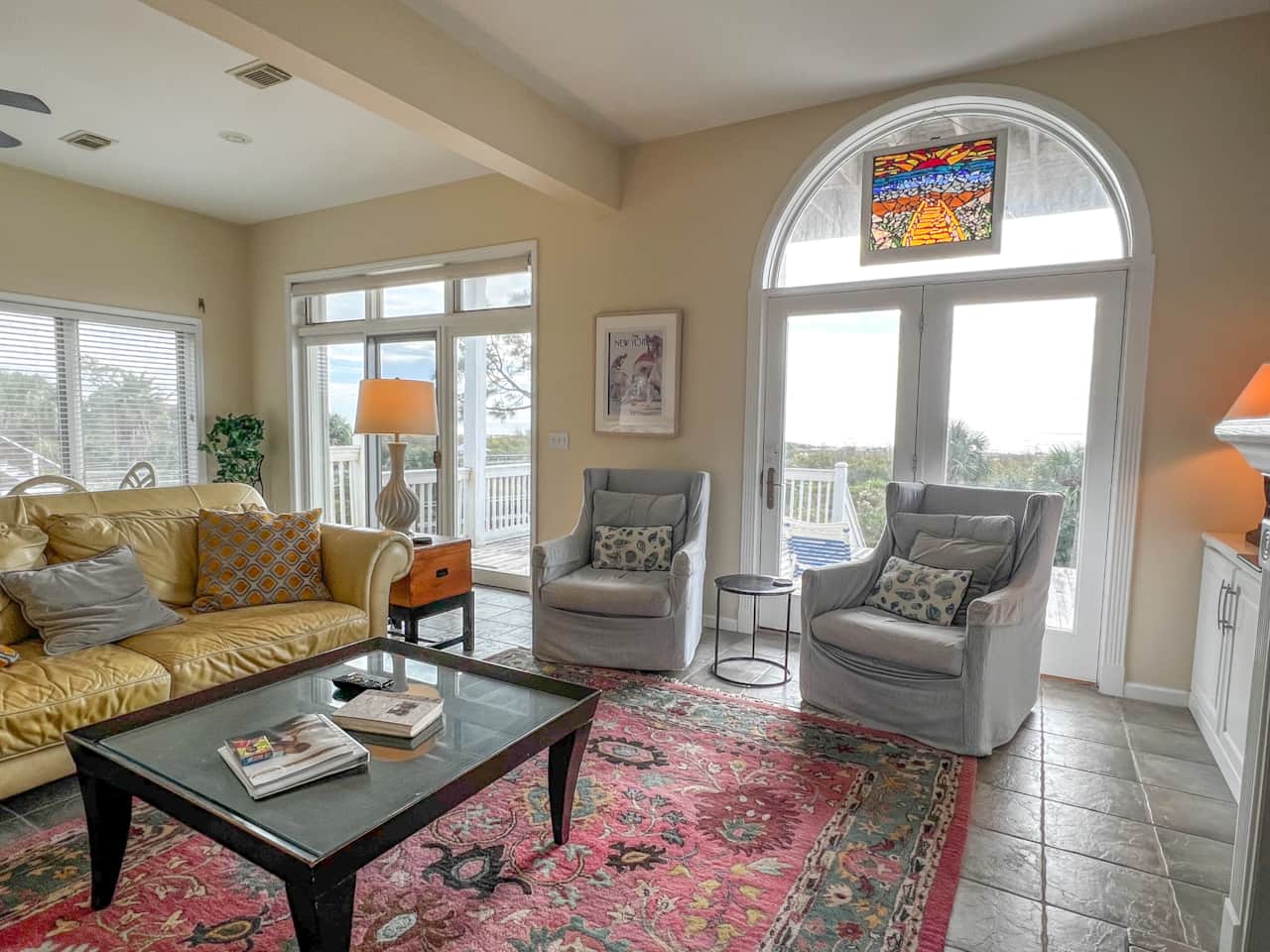 Morning Glory - living area