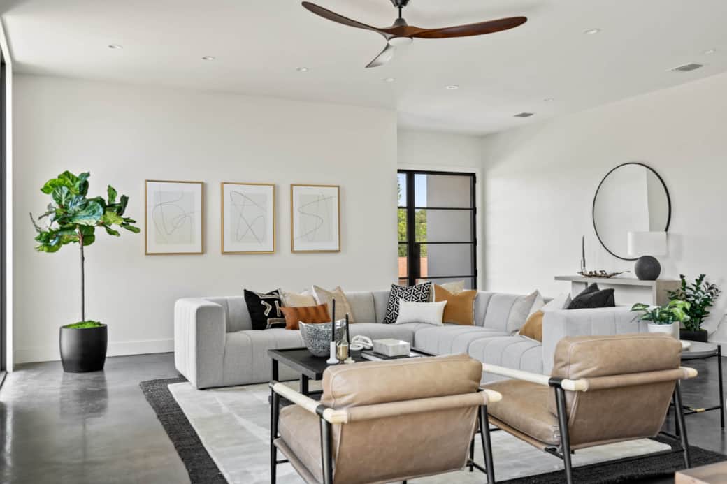 Downstairs living room