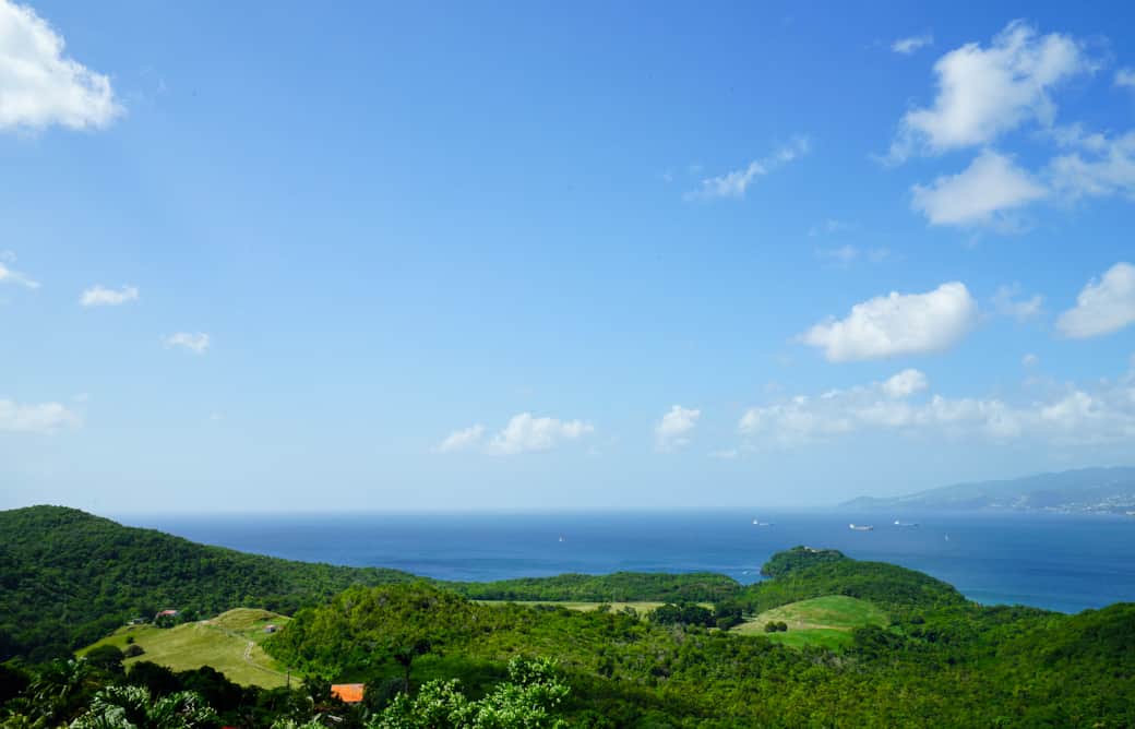 Vue Mer des Caraïbes