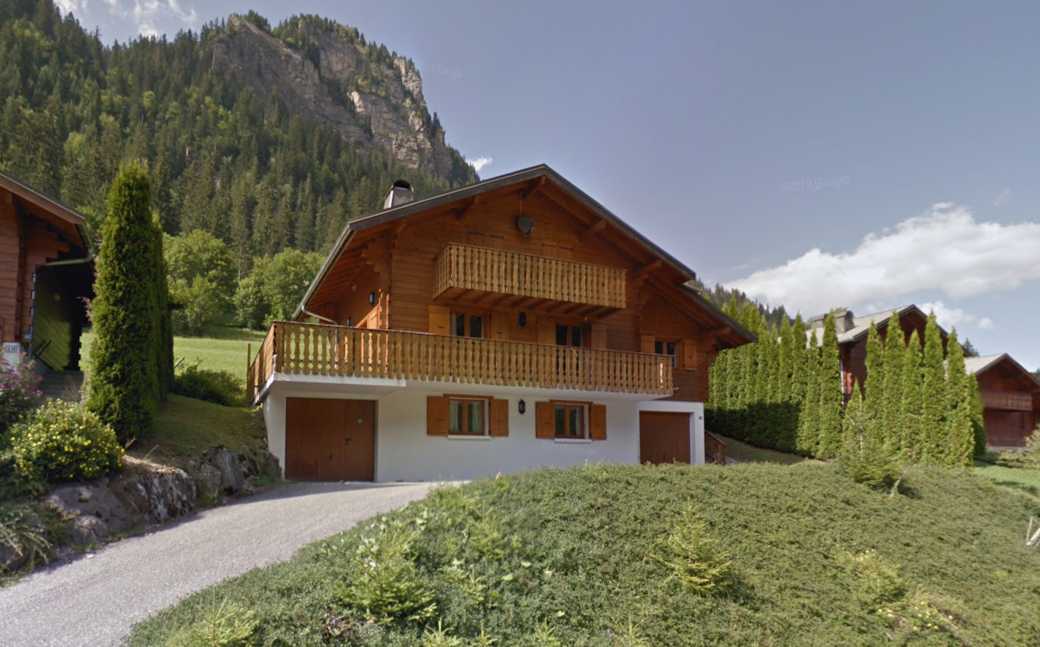 Outside of Chalet