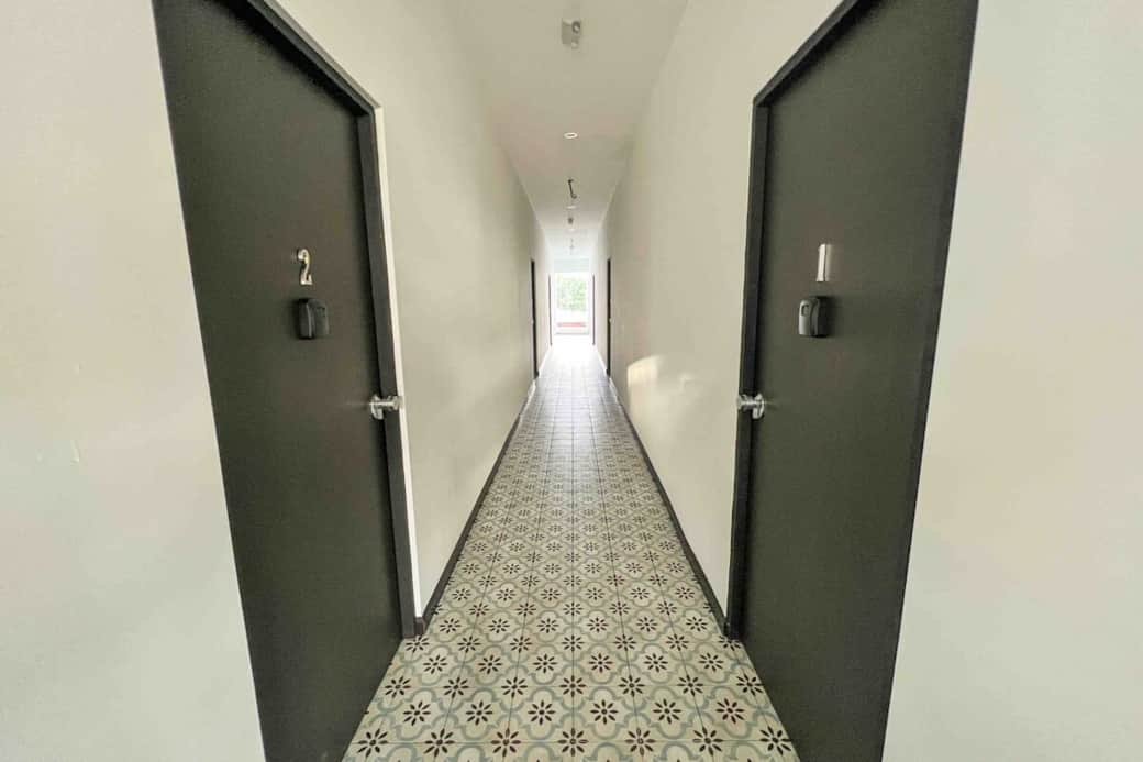 Our six units are set up in a hotel-style layout with shared corridors. Occasionally, you may hear other guests in the vicinity.