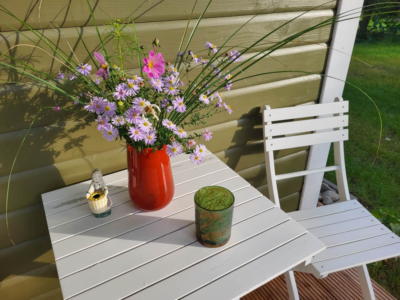 Veranda im Morgenlicht