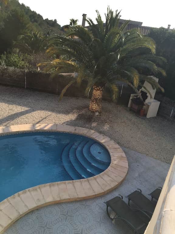 BBQ area