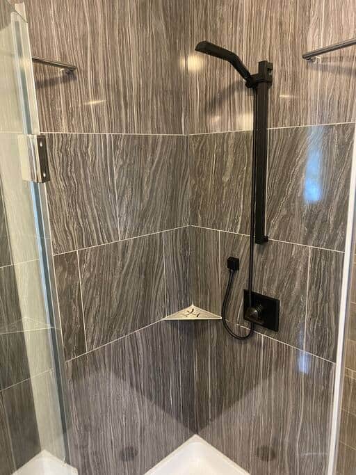 Ensuite shower second floor