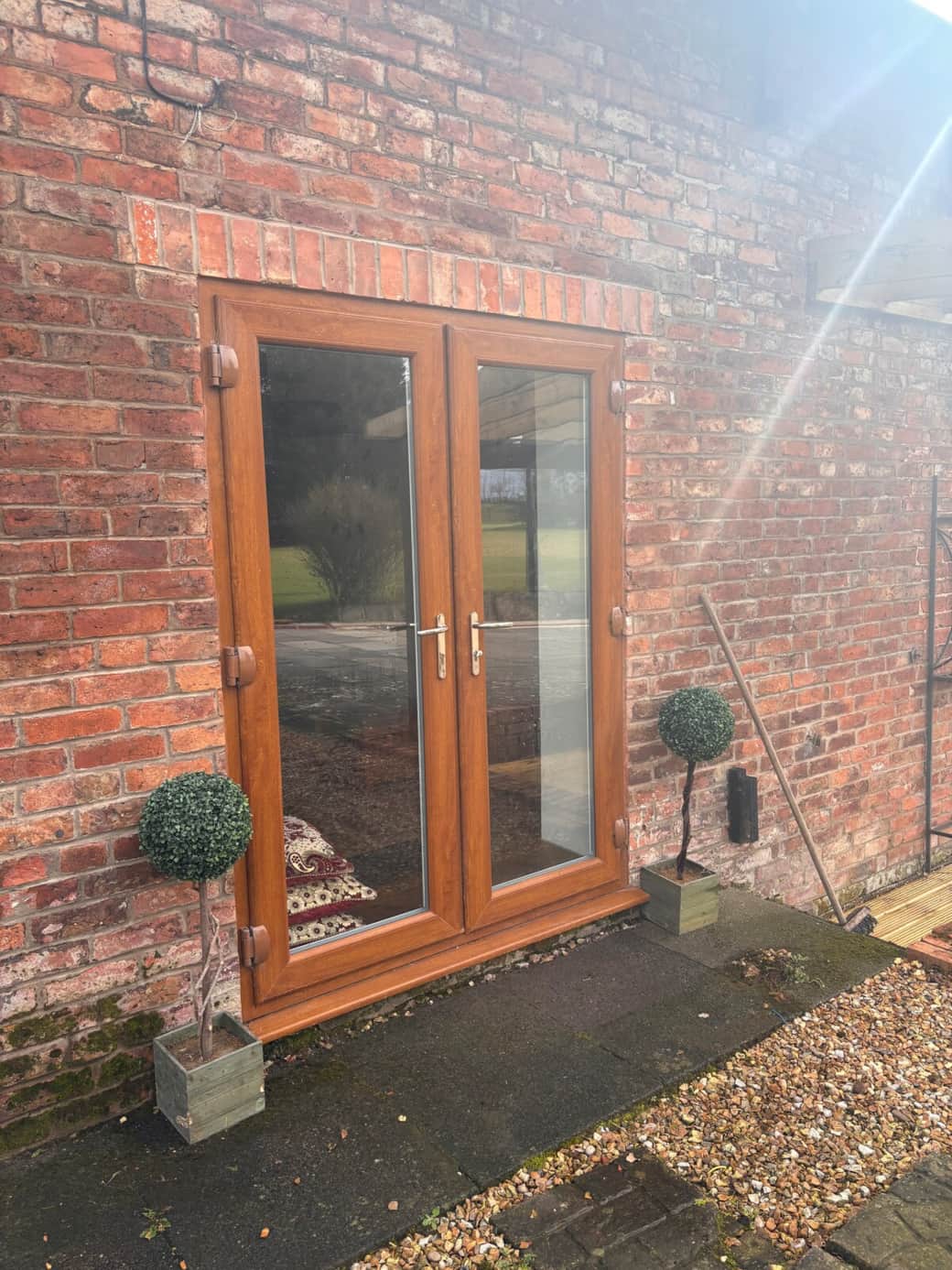 The Entrance to the Farm Snug 