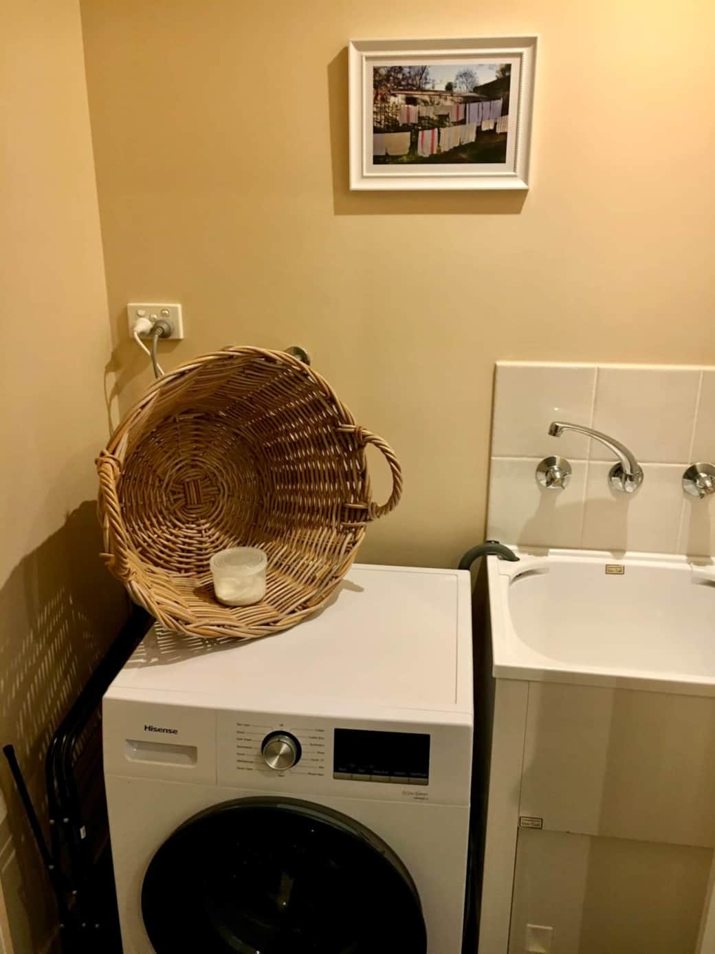Washing Machine and Laundry Sink