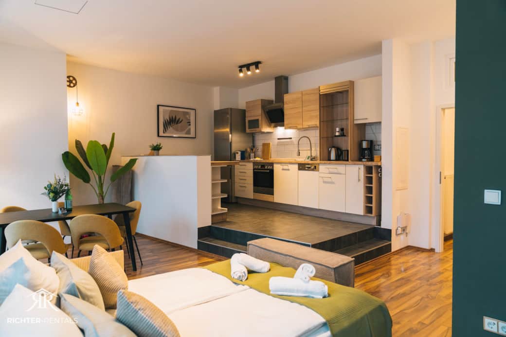 Wohnküche mit Essbereich Wohnküche mit Essbereich