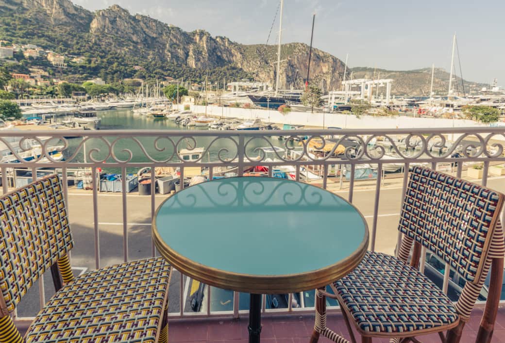 View from the balcony