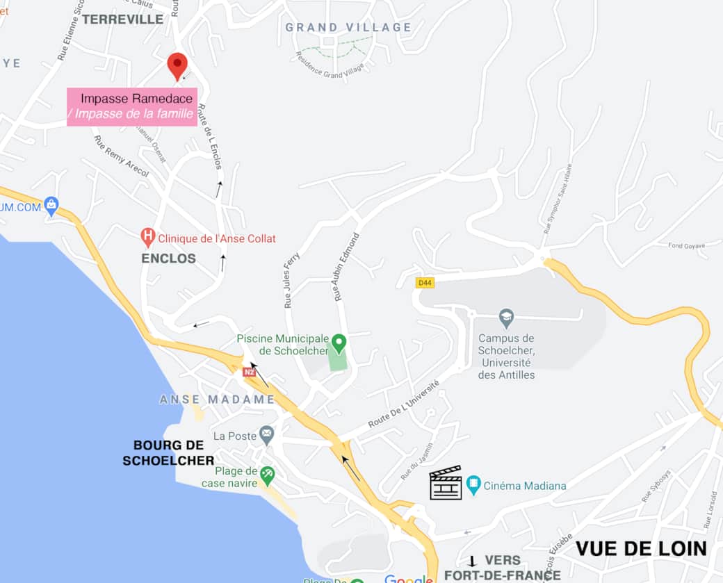 Map of the property location