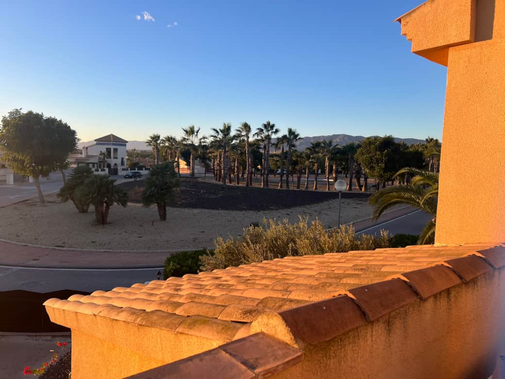 View from master bedroom 