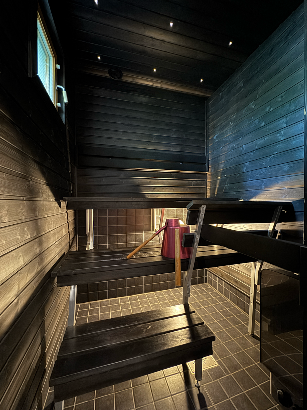 Traditional Finnish sauna Traditional Finnish sauna