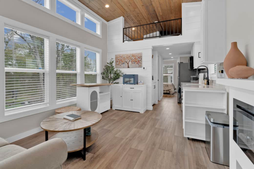 Living Room and Kitchen Living Room and Kitchen