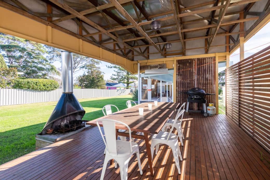 Cook - relax and unwind outdoors.