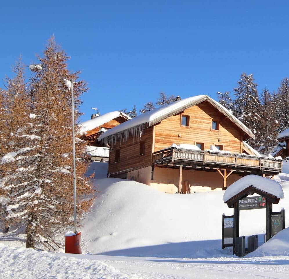 Le chalet "la Clautre" bénéficie d'un ensoleillement exceptionnel, grace à la situation sud ouest.