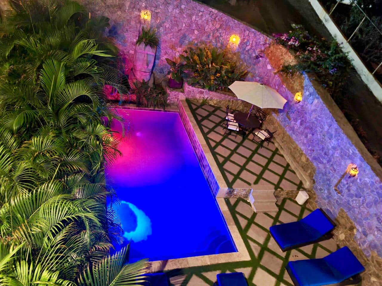 Pool by night