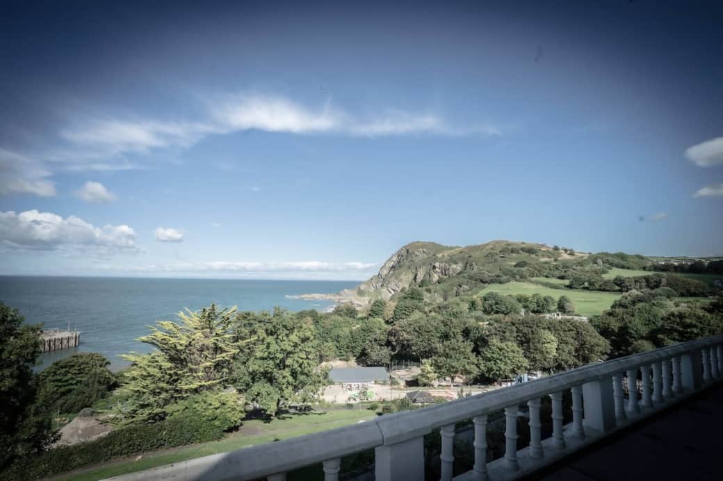 Amazing views of the coat and harbour from our building.