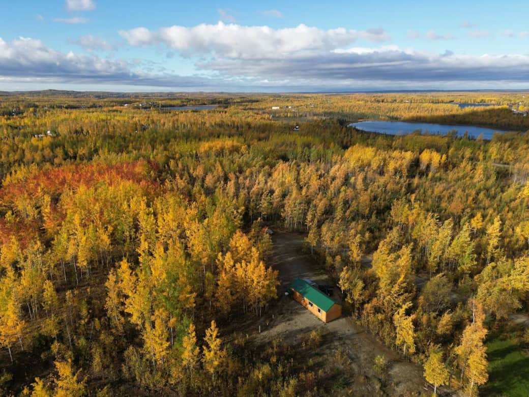 Super quiet area of the property, about 1,500' from the airstrip.