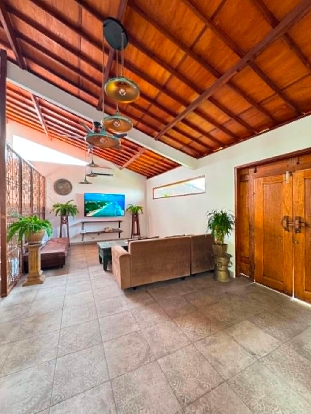Lounge Room with Smart Tv