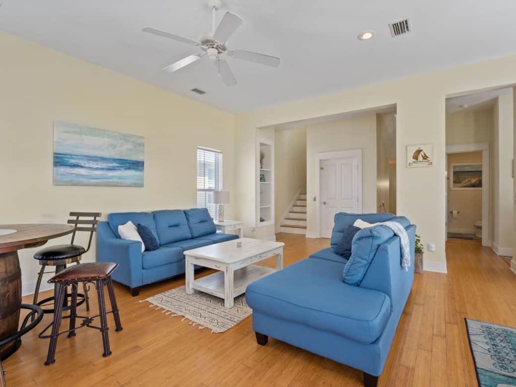 Aqua House Living Room Open Floor