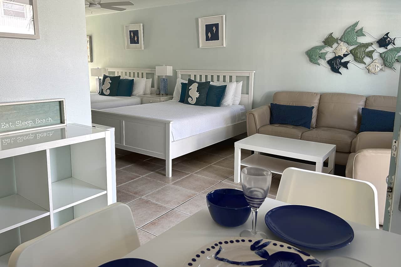 #24 - Unit is located on Ground Floor. All new furnishings.