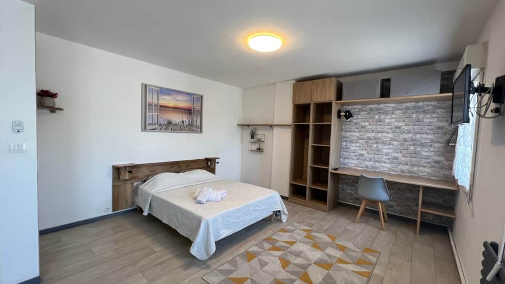 Vue d'ensemble de la chambre