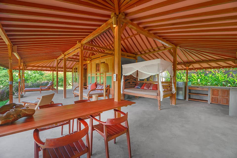 Kemuning joglo Sumberkima Hill retreat 