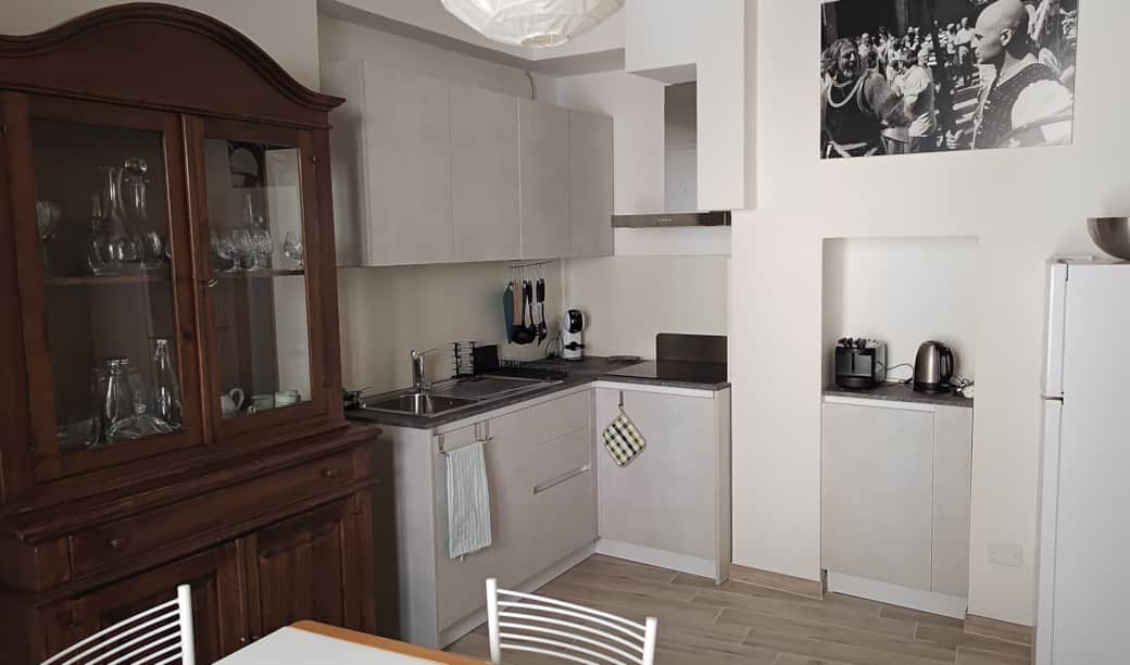 Kitchen with amenities