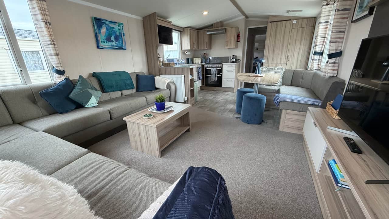 Open Living & Dining Area