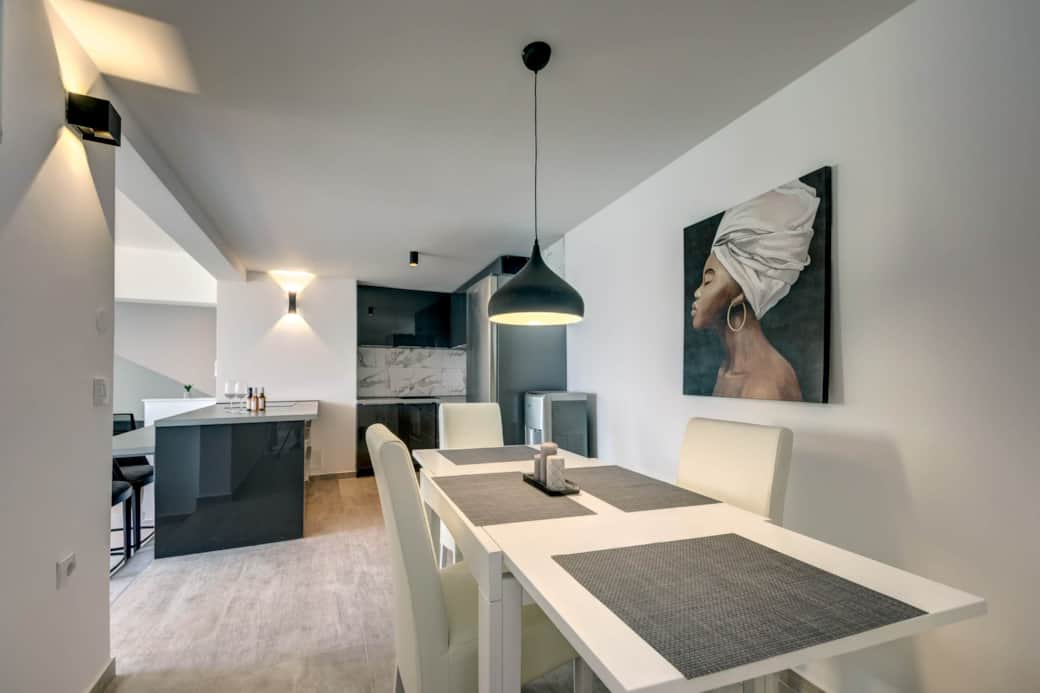 Essbereich und Küche Essbereich und Küche