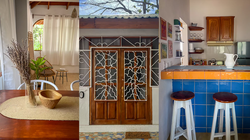 Playa guiones surfside nosara kitchen door