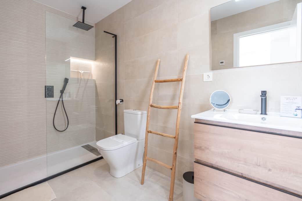 Bathroom 1 with Walk-In Shower